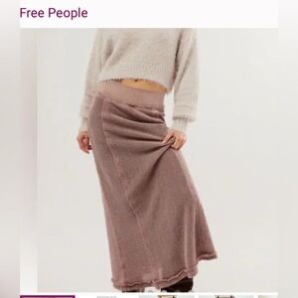Free people Beautiful Escape maxi skirt